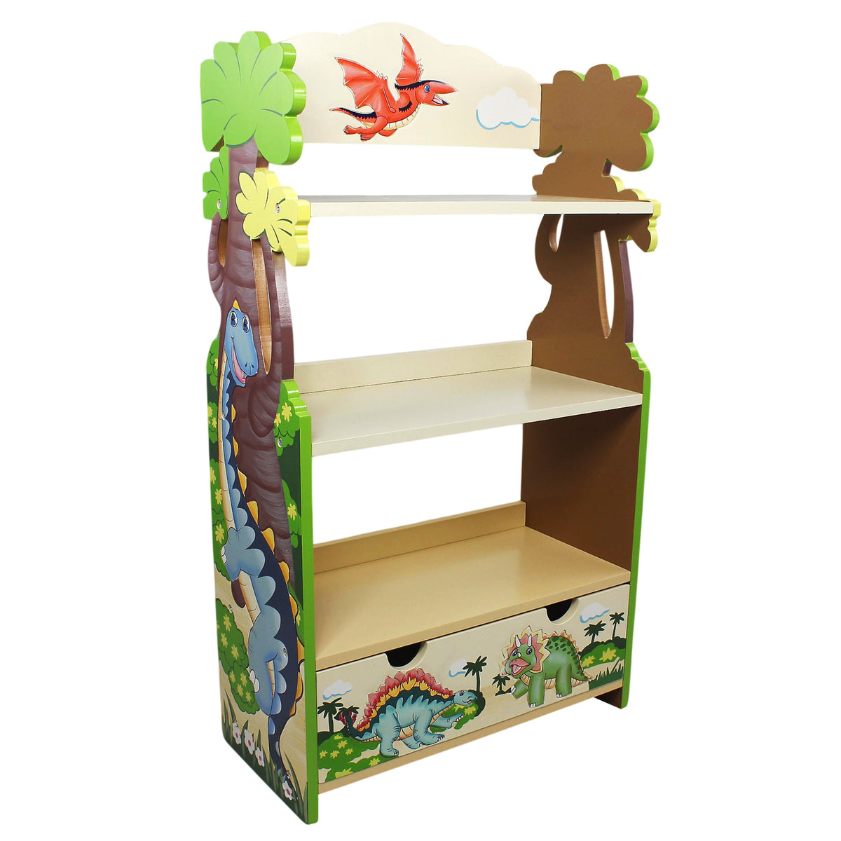 Fantasy Fields Dinosaur Kingdom Children S Wooden Chair Stool Playful Kids Furniture main image 0