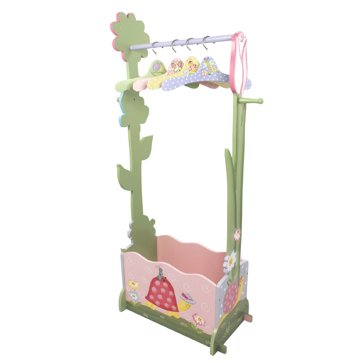 Fantasy Fields Magic Garden Children's Wooden Wardrobe, Kids Dress Up ...