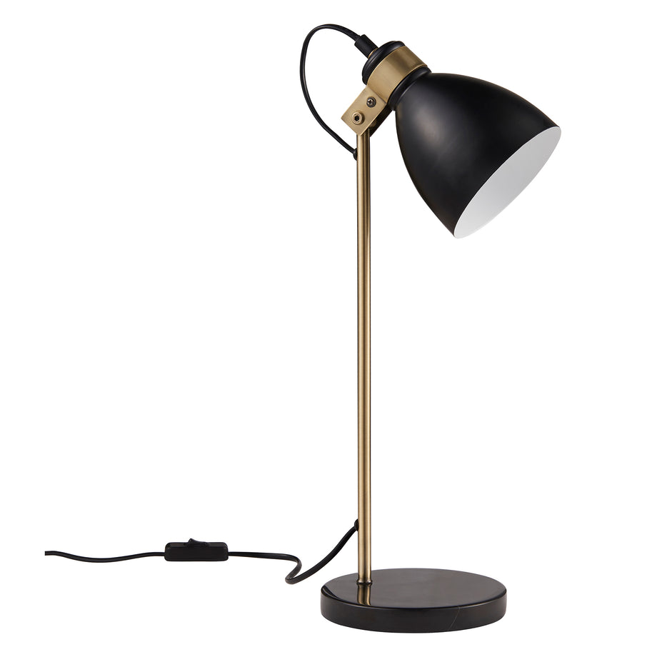 Small black desk deals lamp