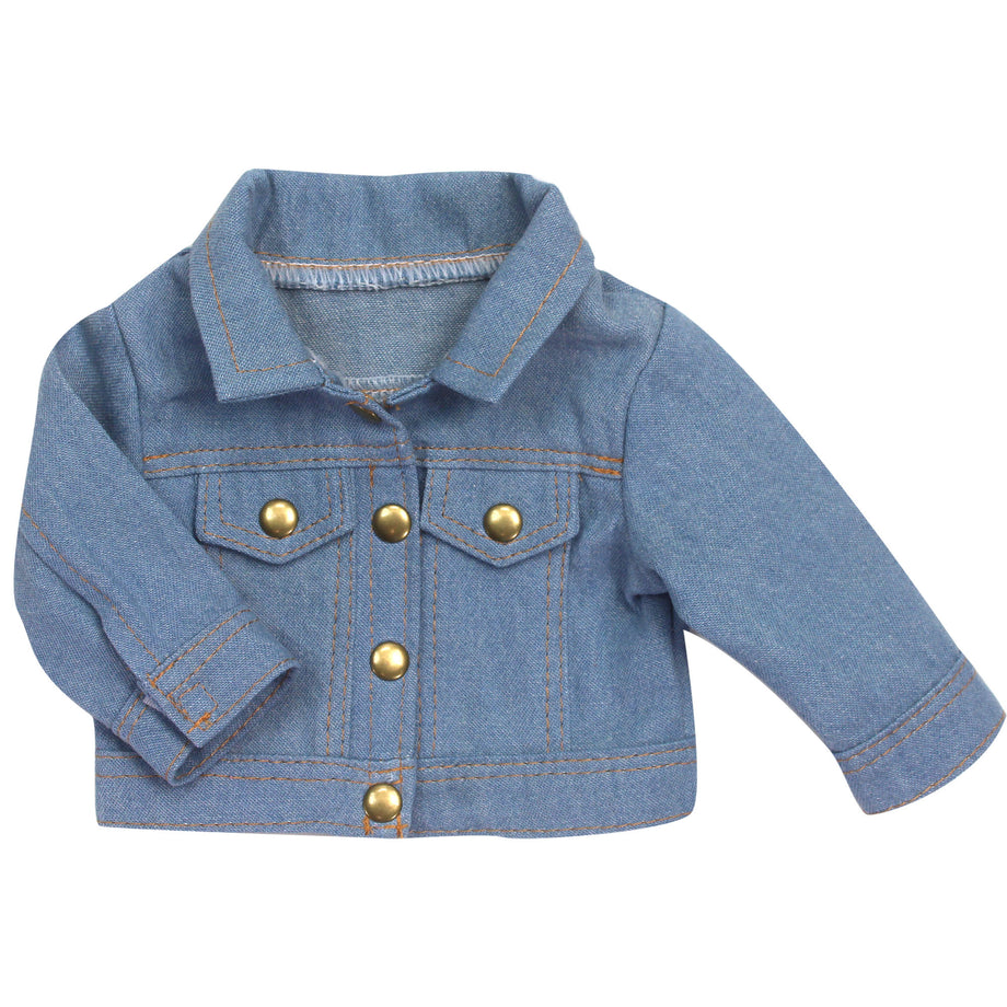 Little girl clearance jean jacket outfit