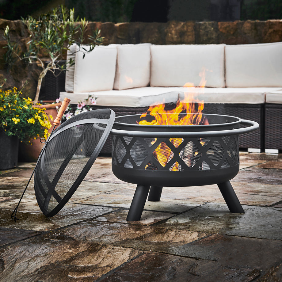Patio Hampton Bay Fire Table Hampton Bay 42-inch Fire Pit Chat