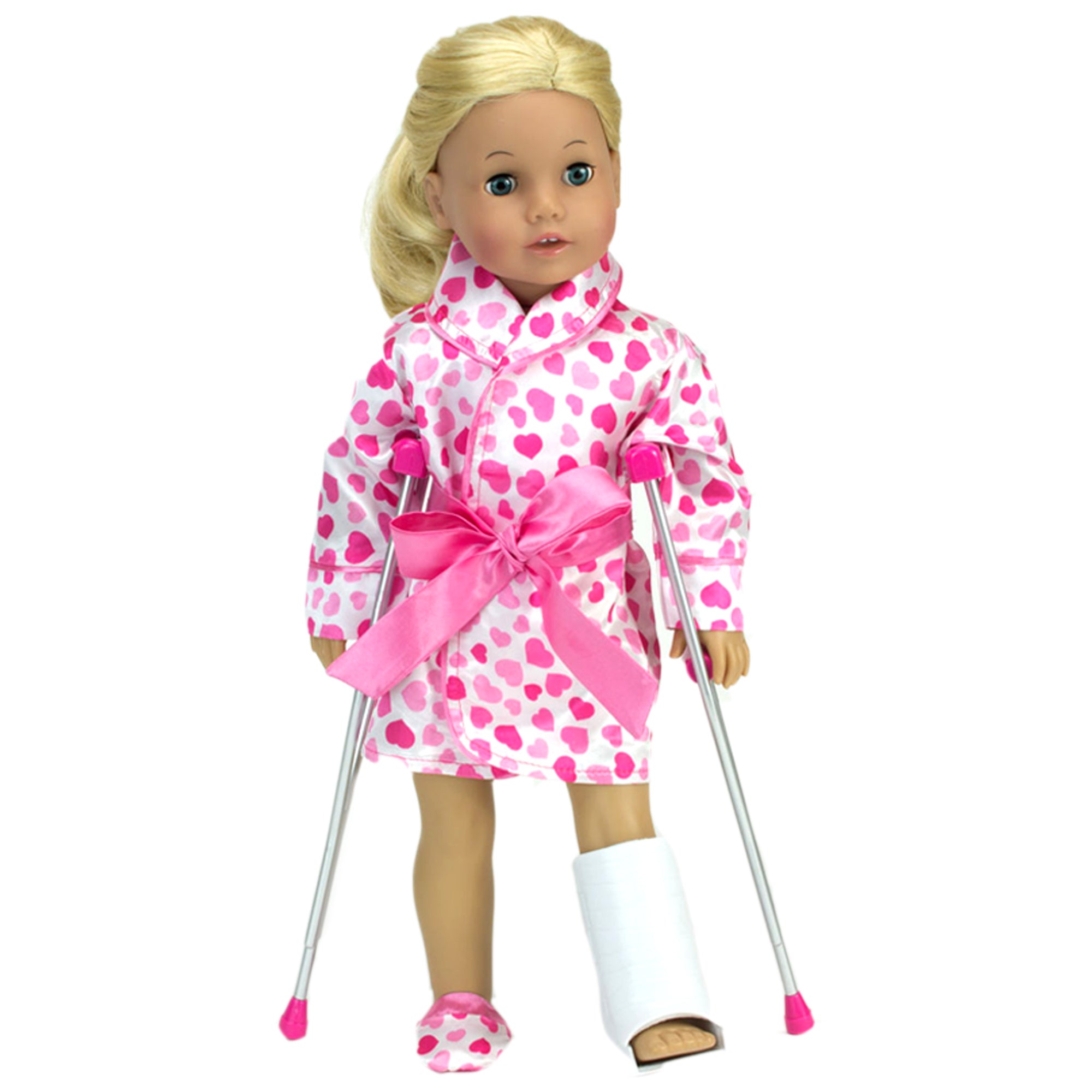 Sophia's By Teamson Kids Bikini & Beach Accessoires Für 18-Zoll-Puppen - Strand-Set Mit Bikini, Bodyboard, Sonnencreme & Mehr