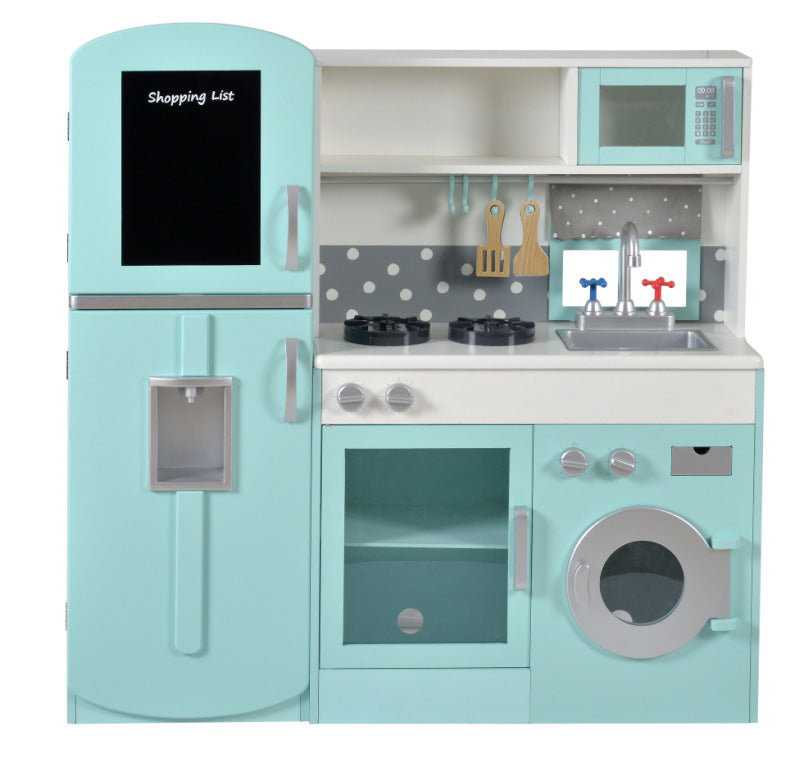 Asda blue hot sale wooden kitchen