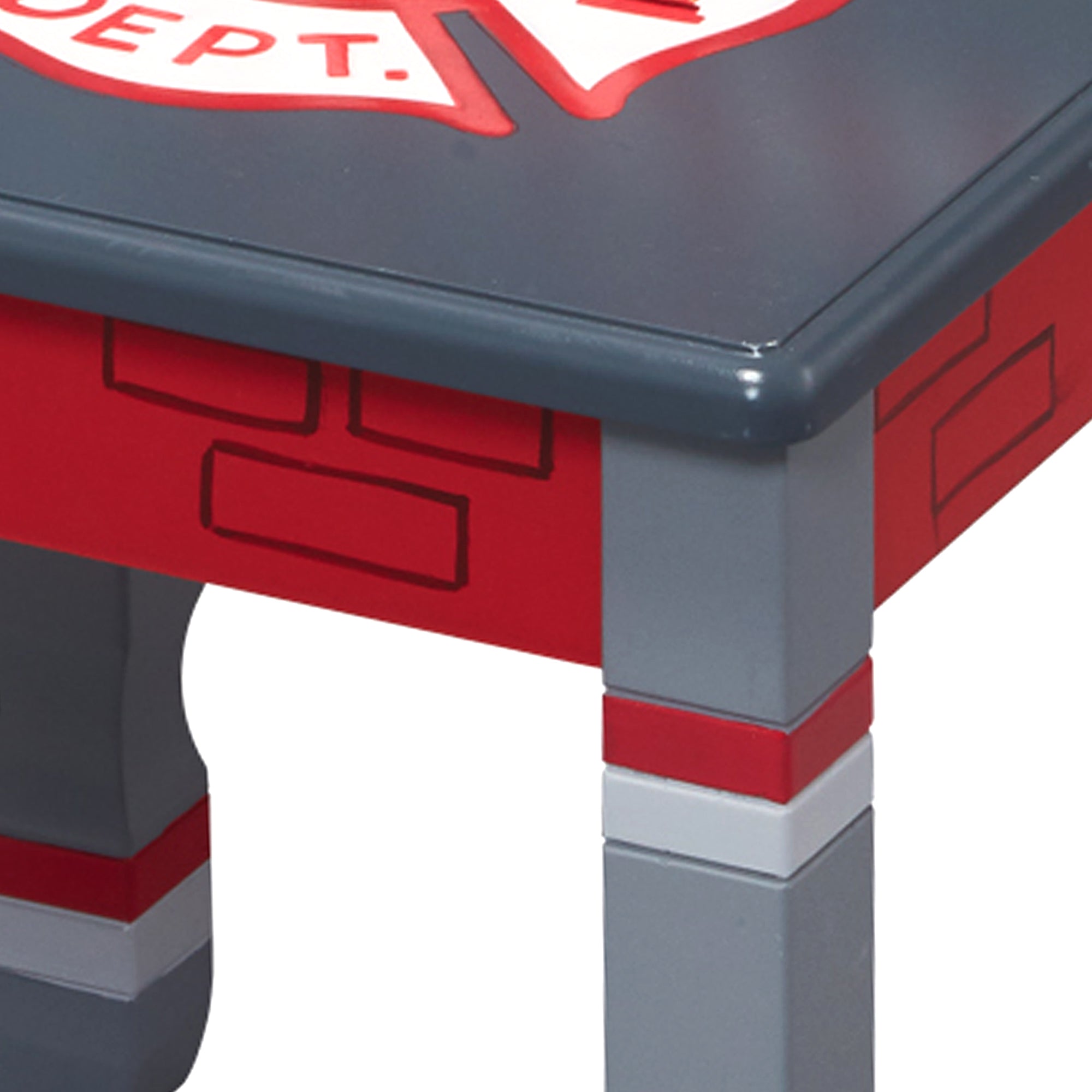 Firefighter Pool Table Fantasy Fields Little Firefighters Children's Wooden Activity Table ...