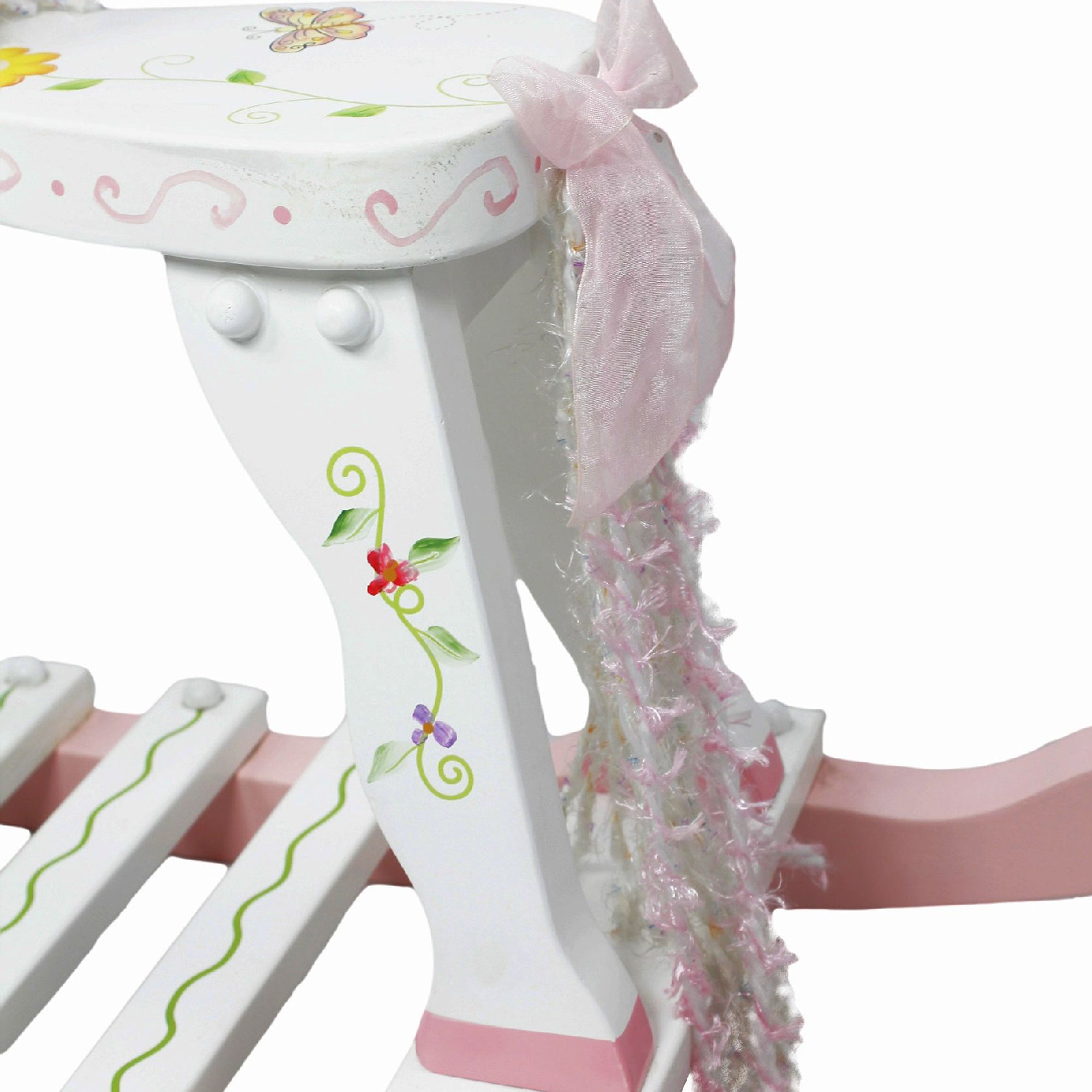Frog Rocker Pininterest Fantasy Fields by Teamson Kids Princess & Frog White Wooden Rocker, Ro ...