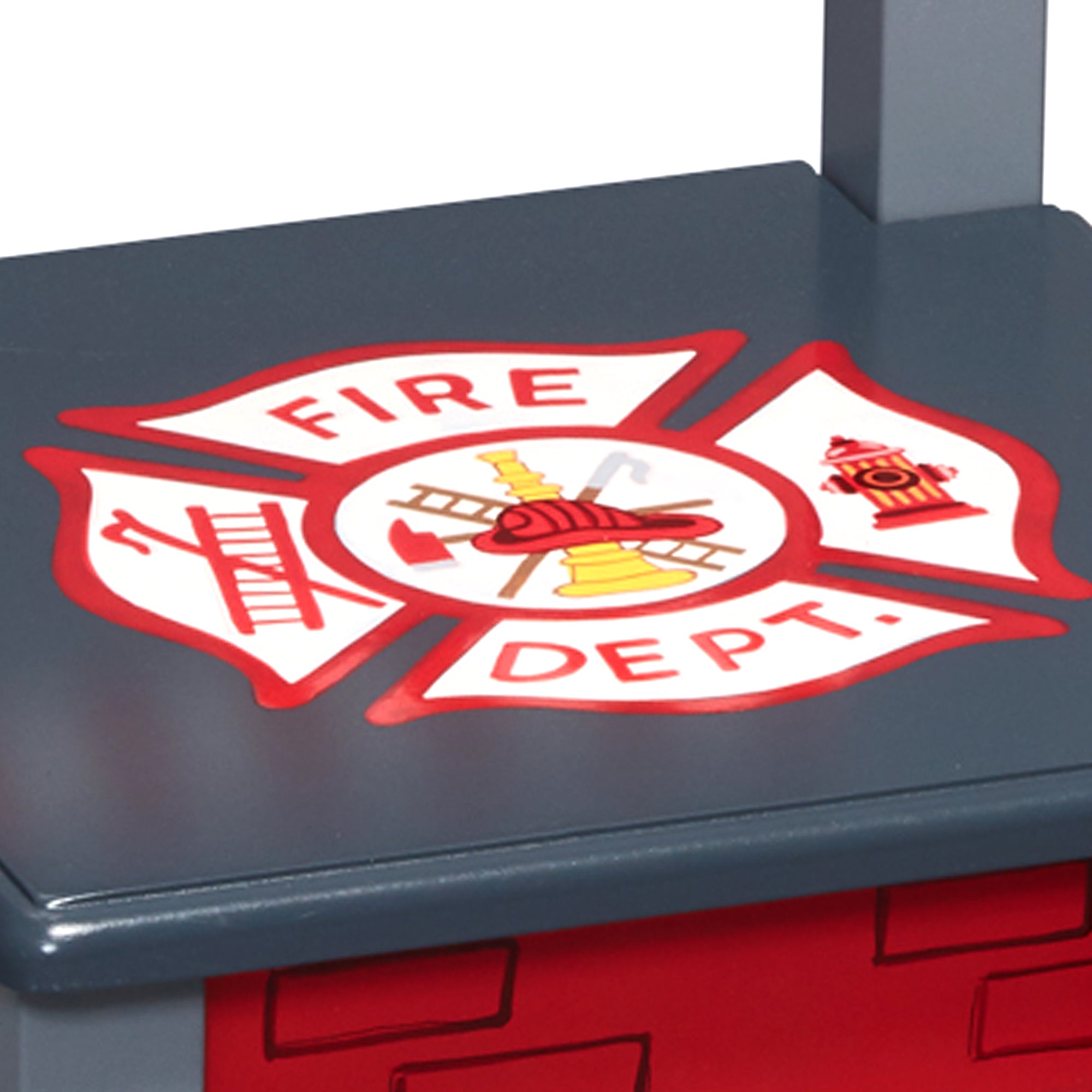 Firefighter Pool Table Fantasy Fields Little Firefighters Children's Wooden Activity Table ...